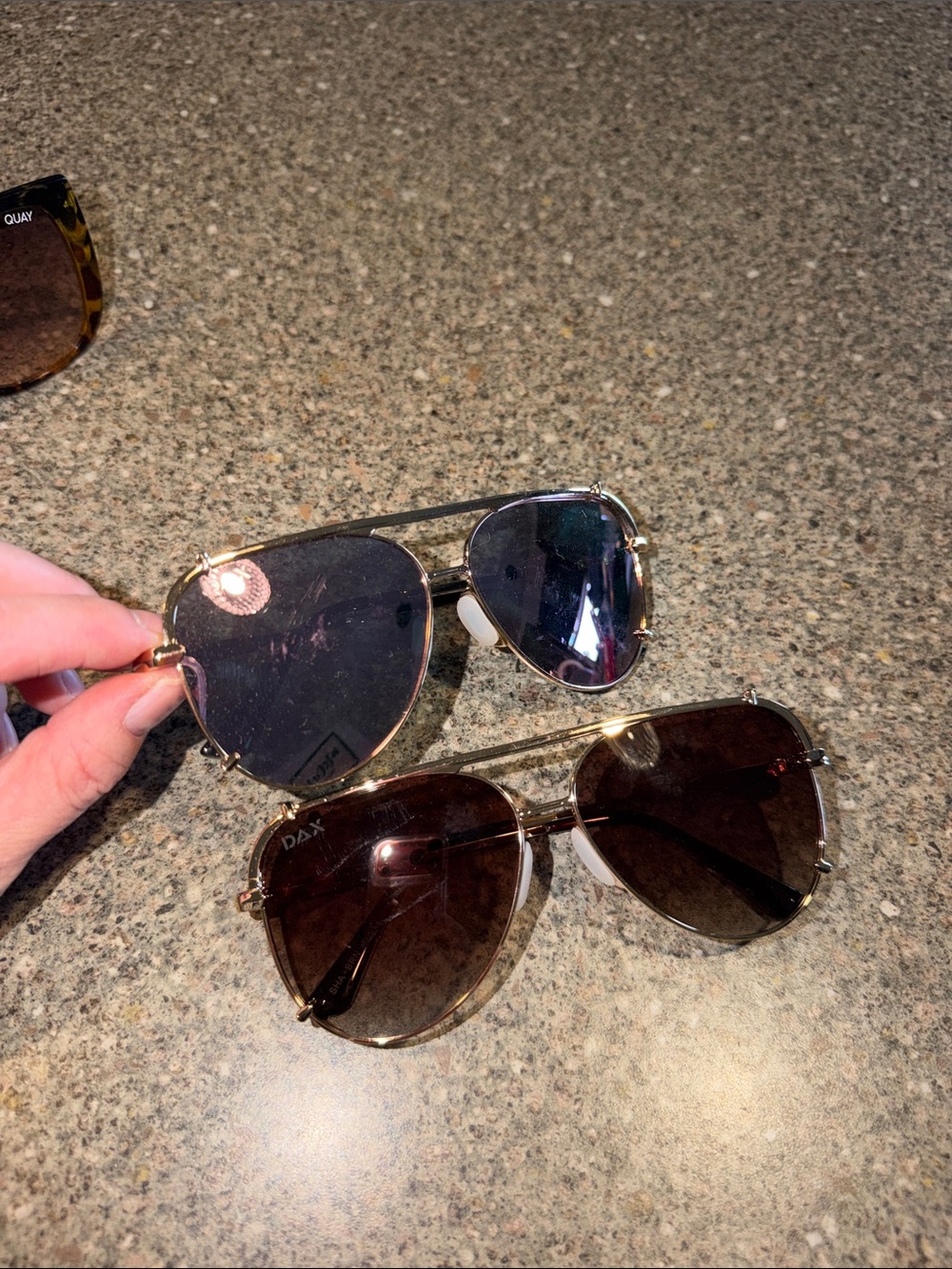 Dax aviator sunglasses two pair
